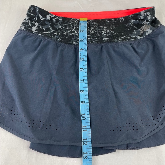 New Balance NB Dry Blue Lined Skort Skirt Shorts - Picture 6 of 8